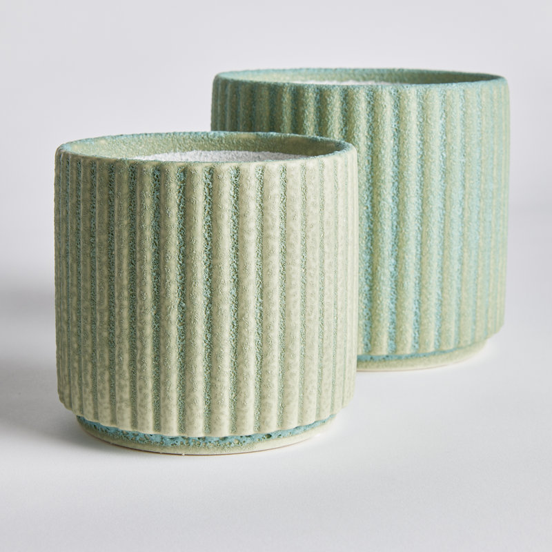 Serpentine Handmade Ceramic Planter
