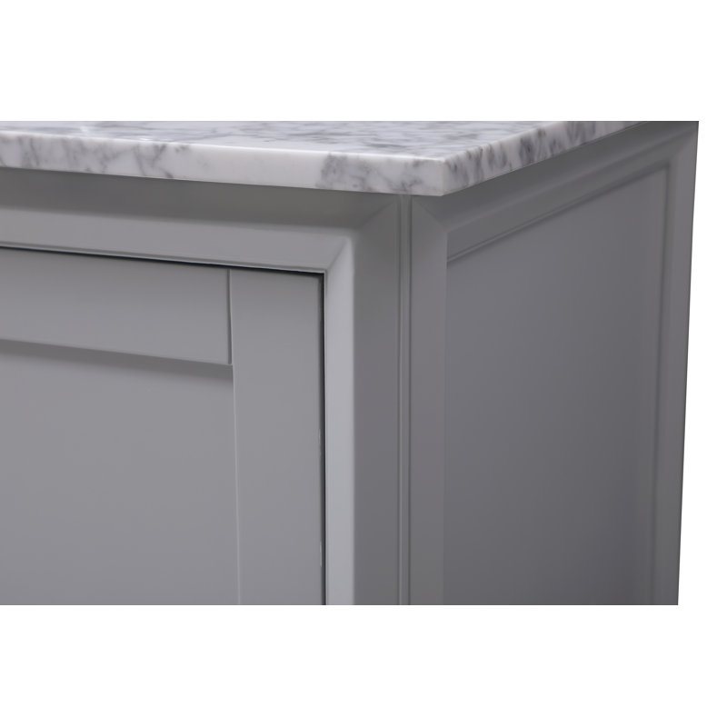 Ensemble de meuble-lavabo simple 48 po Newsoms, Gris