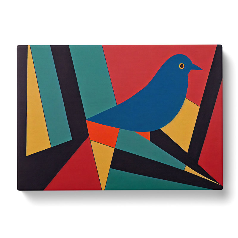 Dove Bird Abstract Vol.4 - Wrapped Canvas, 35cm H x 50cm W x 3cm D