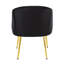 Chaise avec accoudoirs en velours Sutton-1001593177