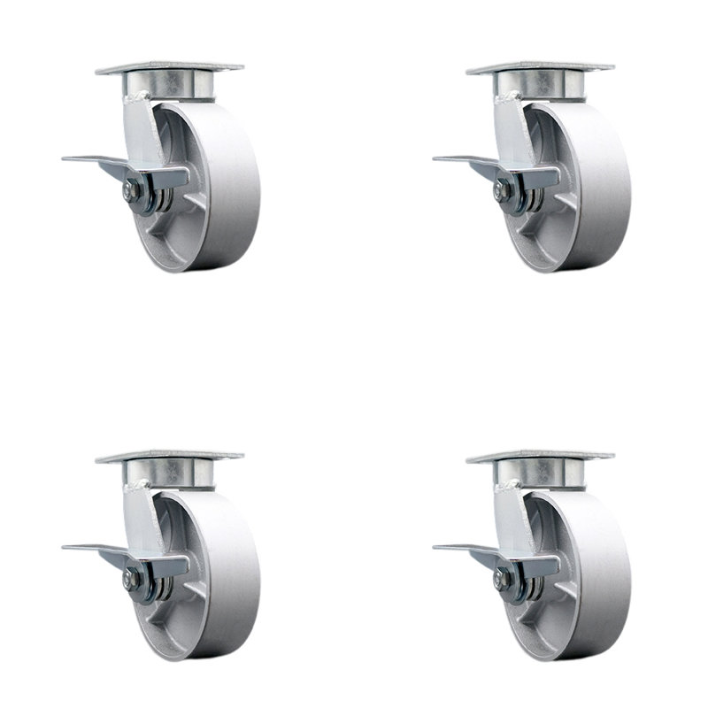 Roulettes pivotantes Kingpinless
