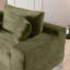 Canapé-lit avec repose-pieds mobile, aucun assemblage requis-451572829