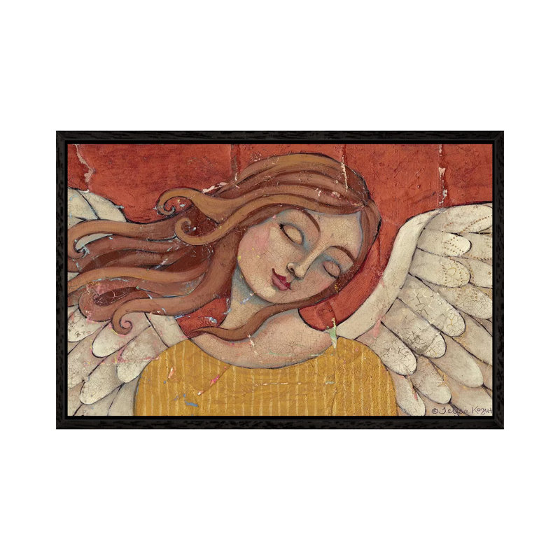 Winds Of Change by Teresa Kogut - Painting on Canvas, Black Framed, 101.6 cm H x 66.04 cm W