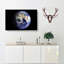 Planet Earth In Space - Wrapped Canvas-55324990
