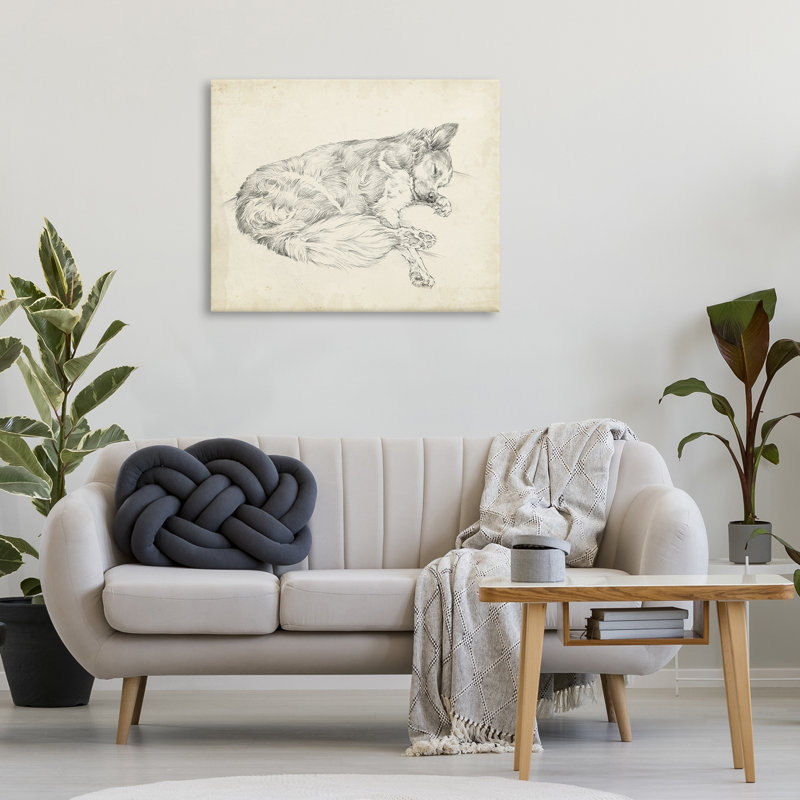 Art antique sur toile, par Ethan Harper, H 30 po x l 40 po