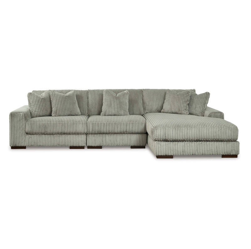 Canapé modulaire Adones Fog 3pc RAF, Orienté à droite