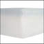 6 po Matelas ferme en mousse viscoélastique imprégnée de gel pour lit double, blanc
