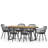 Arth 6 - Person Acacia Patio Dining Set with Rectangular Table