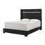 Lit tapissier contemporain 1pc-1278386020
