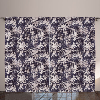 Semi Sheer Curtain Pair