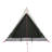 Vidaxl Camping Tent 2-Person Green Waterproof