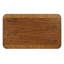 Table basse rectangulaire en bois pour le salon, table basse de 41,5 pouces avec pieds en bois massif, table de thé en bois avec tablette de rangement ouverte, assemblage facile