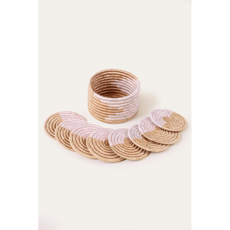 Akeza Basket Coasters - Set of 4