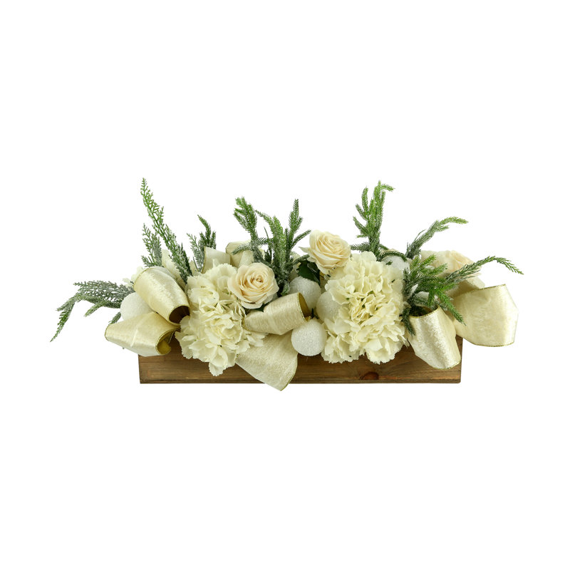 Arrangement d'hortensias en pot de Racine