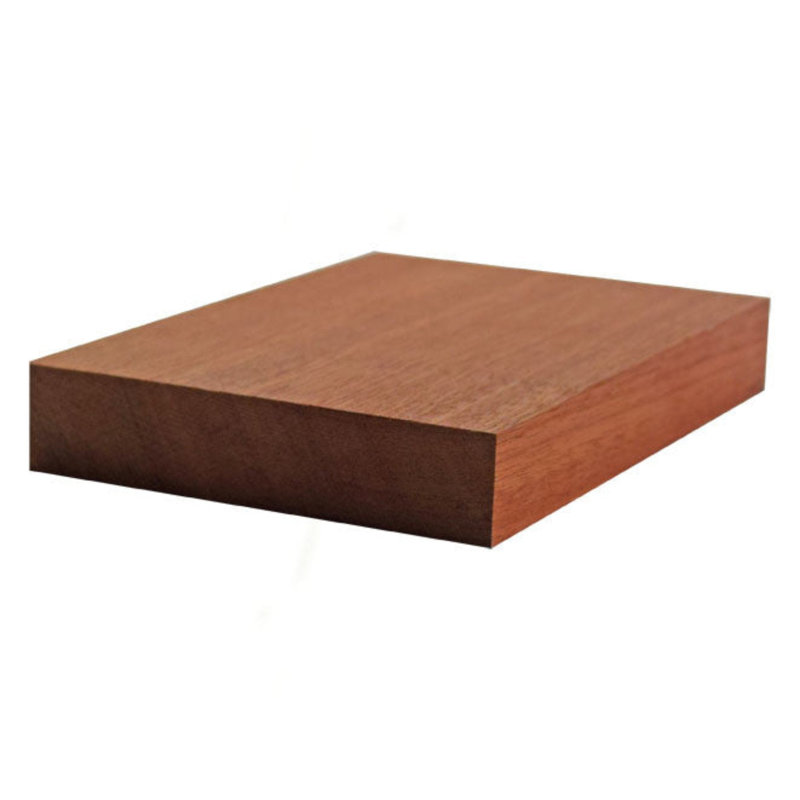 Tabouret de fenêtre de 3 1/2 po x 3/4 po S4S. Sans finition, Acajou Sapele, L 3,5 po x H 0,75 po x P 94 po