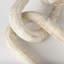 Asanta Beige Wooden Link Chain Decorative Object