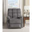 Fauteuil inclinable gris Power Lift avec massage