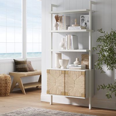 72'' H x 32'' W Seagrass Bookcase