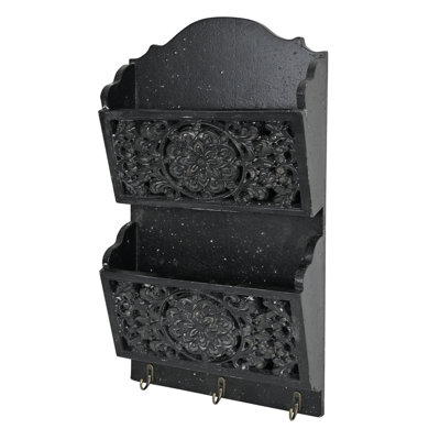 Key and Mail Holder for Wall