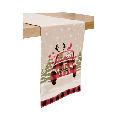 Chemin de table de noël Madrille