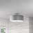 Akyiah Fabric Semi Flush Mount-223047979