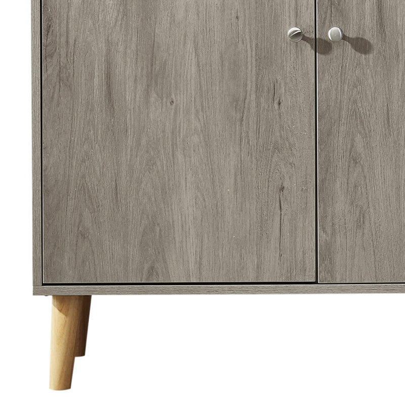 Birchler Storage Bookcase, Oak