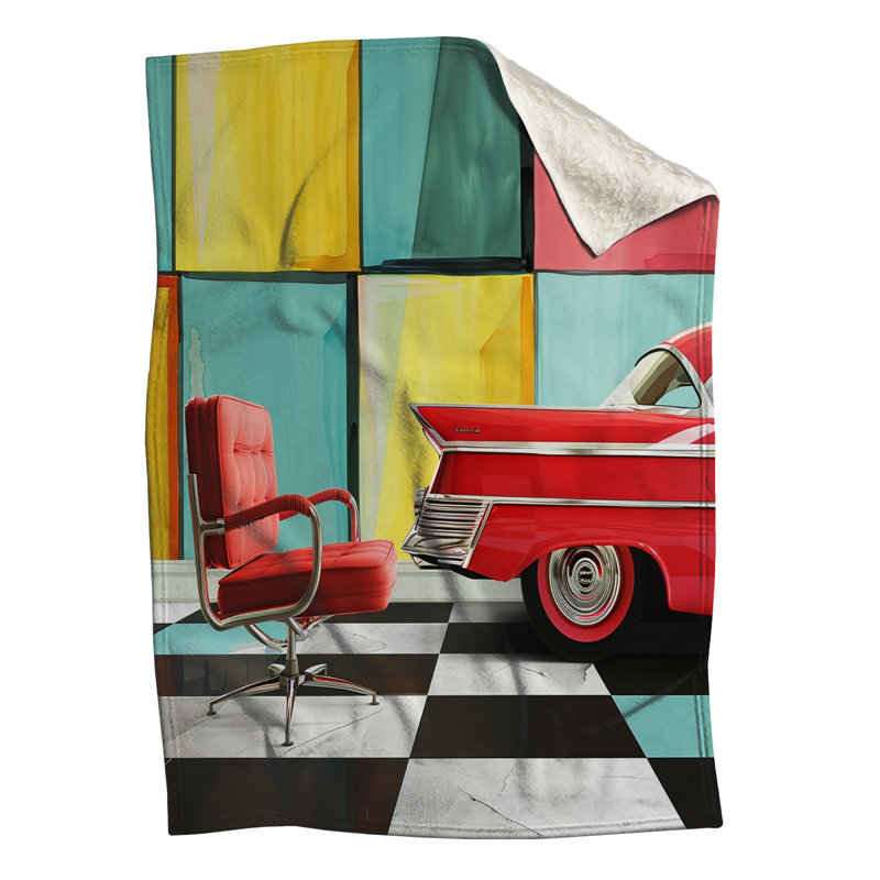 Jeté Car Fleece - Jetés de transport pour canapés ou lits, L 51 po x H 60 po