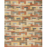 Zodiac Collection One-of-a-Kind 7.10 X 9.10 Hand Knotted Area Rug