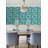 Fancy Cats Green Peel and Stick Wallpaper-124426166