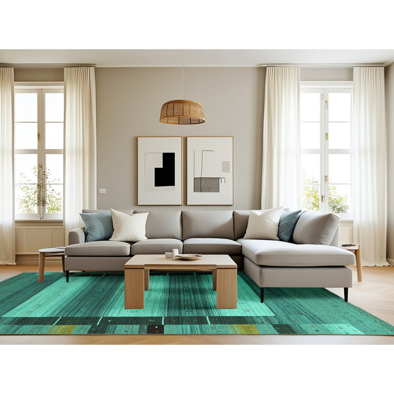 Maeleah Performance Abstract Indoor Rug, Rectangle 8' x 10'