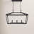 Hastings 3-Light Dimmable Geometric Linear Pendant-1945689177