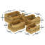 Kriebel Seagrass Handmade 4-Piece Nesting Basket