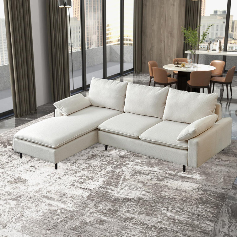 Ebern Designs Delphia 2 - Piece Upholstered Sectional | Wayfair