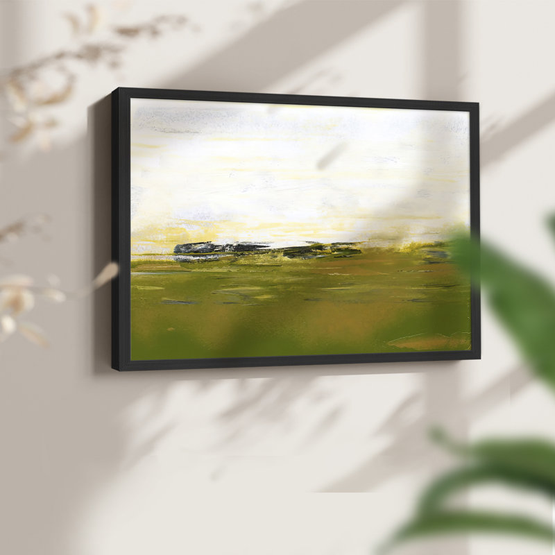 «From the Terrace III», reproduction encadrée, H 8 po x l 10 po, Noir, noir, noir, noir