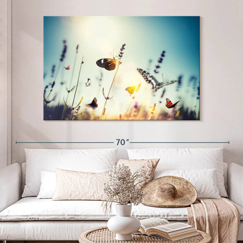 Brampt Butterfly Garden, 34" H x 51" W