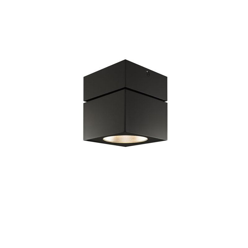 Flush Mount, Black