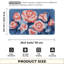 Tapis de bain Rose