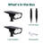 Matte Black Solar Powered Integrated LED Spotlight