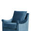 Fauteuil pivotant Deanna, fauteuil d'appoint pivotant rembourré