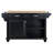 Zykera Solid Wood Kitchen Island with Drop Leaf, Greenguard Gold Certified-1981413264