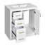 Meuble-lavabo avec lavabo en céramique H 34 po x l 30 po x P 18,3 po-1850486107