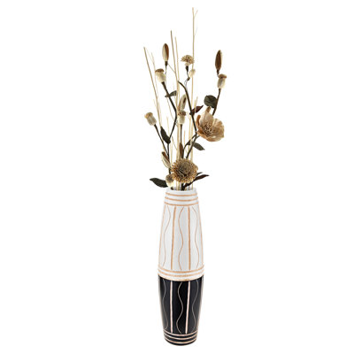 Handmade Wood Table Vase
