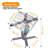 Laptop Stand Features A 360-Degree Swivel Base And Folds Completely For Easy Storage-887902818