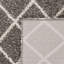 Tapis géométrique ivoire / brun-1203484629