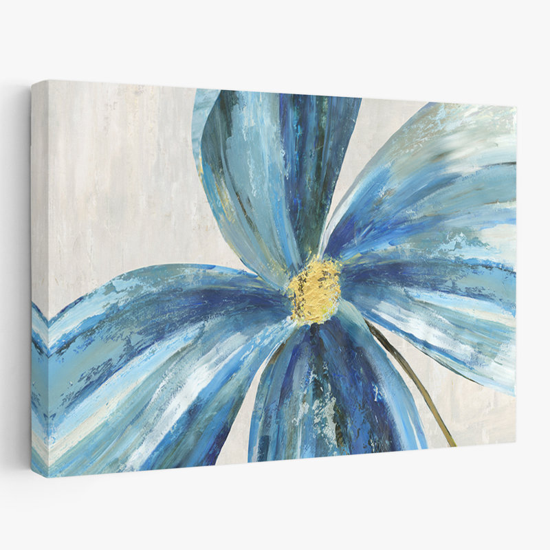 Plantes, fleurs, abstrait, art mural Ophelia II, H 16 po x l 24 po