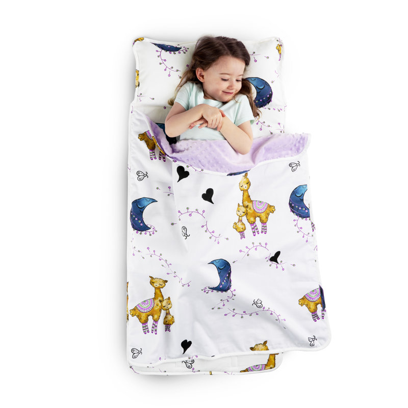 Tapis de saut pour enfant JumpOff Jo, Lama et maman