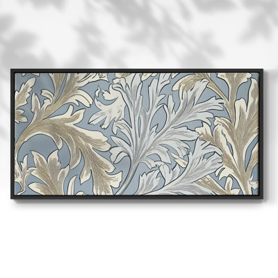Série abstraite-VI - Toile tendue avec châssis encadré - Prêt à être accroché