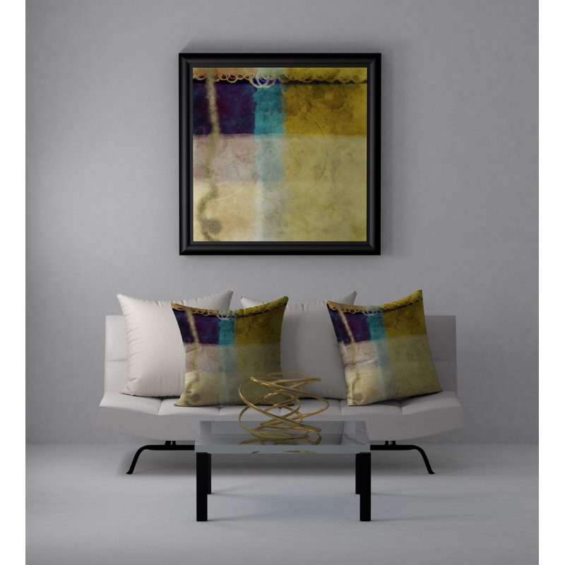 Reversible Throw Pillow, 24" x 24"