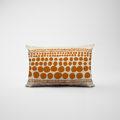 Housse et insert de coussin rectangulaire intérieur / extérieur en mélange de polyester / polyester Ikom
