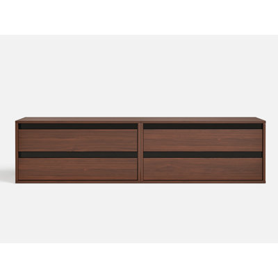Modular Stackable Storage Cabinet, Wooden Organizer Unit with Multiple Configurations